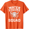 Water Buffalo Carabao Breeder Carabao Water Buffalo Ox National Park T-Shirt - Orange