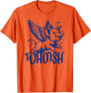 Lustige Schwein Schweinchen Liebhaber Geschenkidee Flying Pig Pig with Wings 90s Graphic T-Shirt - Orange