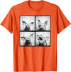 Piglet Farm Nature Photography Men Women Kids Happy Pig Face Portrait Hog Farmer Funny Farm Animal T-Shirt - Orange