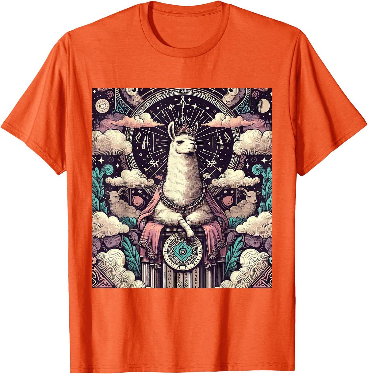 Check out my Llama Shirts Llama tarot card T-Shirt - Orange