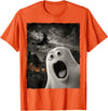 Funny Tee-Tshirt Halloween Gift Ideas Funny Boo Ghost Witch Halloween Costume T-Shirt - Orange
