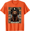 Funny I Choose the Bear Tarot Card Women Girls Trending T-Shirt - Orange
