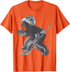 Behrbones Bear Hockey Goalie T-Shirt - Orange
