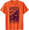 Fun Halloween Tees & Apparel Anoka Minnesota Since 1920 Grande Day Parade Halloween Mecca T-Shirt - Orange