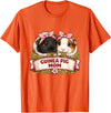 Cute Guinea Pig Mom Cavy Lover Apparel Co Guinea Pig Mom T-Shirt - Orange