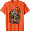 Halloween Gardening Lover Apparel & Gifts Outlet Freshly Planted Skeleton Gardener Halloween T-Shirt - Orange