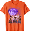 Hamsters Howling at The Moon Shirt - Funny Hamster T-Shirt - Orange