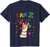 2 years old 2th birthday Llamas Llama Alpaca Shop 2 Years Old 2 Birthday Llamas Alpaca Boy Girl Llama T-Shirt - Navy Blue