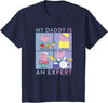 Peppa Pig Father's Day Daddy Pig Expert T-Shirt - Navy Blue