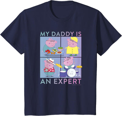 Father's Day Daddy Pig Expert T-Shirt