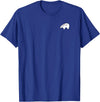 P&L Originals Zuni Bear pocket-style tee shirt emblem T-Shirt - Royal Blue