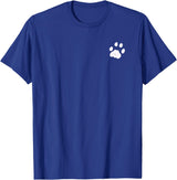 P&L Originals Cat paw print. Pocket style emblem. T-Shirt