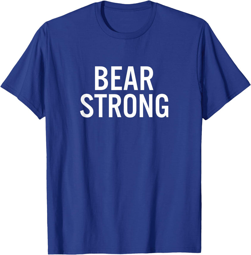 Sevier County Bears Official High School Gear Bear Sevier County High School Strong T-Shirt - Royal Blue