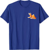 Goldfish Tank Goldfish Bowl Fish Fantail Goldfish Freshwater Aquarium T-Shirt - Royal Blue