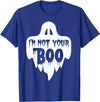 Halloween T-shirt I'm Not Your Boo T-Shirt - Royal Blue