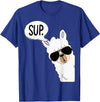 Funny Alpaca Gifts Accessories Alpaca Llama Sup T-Shirt - Royal Blue