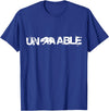 Funny Unbearable T-Shirt - Un Bear Able Tee Funny Un Bear Able Shirt - Unbearable T-Shirt T-Shirt - Royal Blue