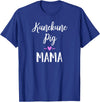 Angry Ant Graphics - Kunekune Pig Gifts Kune Kune Pig Gift for Women - Kunekune Pig Mama T-Shirt - Royal Blue