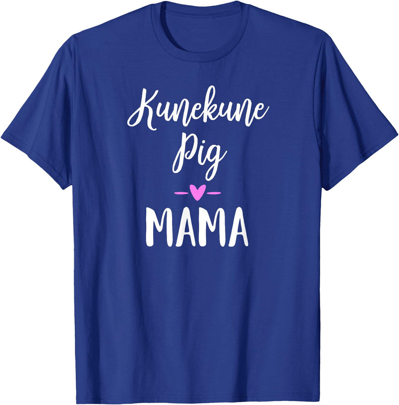 Angry Ant Graphics - Kunekune Pig Gifts Kune Kune Pig Gift for Women - Kunekune Pig Mama T-Shirt - Royal Blue