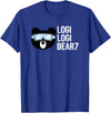 LogiLogiBear7 Logi Logi Bear 7 Shirt T-Shirt - Royal Blue