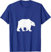T-Shirts for Kids Cute Polar Bear Kids T-Shirt T-Shirt - Royal Blue