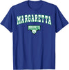 Official High School Fan Gear Margaretta High School Polar Bears T-Shirt C2 T-Shirt - Royal Blue