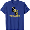 Buffalo Gap High School, Swoope, VA 24479 Buffalo Gap High School Bison Theater T-Shirt - Royal Blue