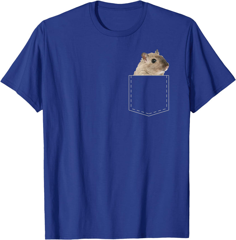Boys Girls Cute Cool Hamster Lover T-Shirt Gift for Kids T-Shirt - Royal Blue