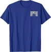 Bankrupted By Birdseed Bird Watching Humor Bankrupted By Birdseed Funny Bird Watching Lover 2 Sides T-Shirt - Royal Blue