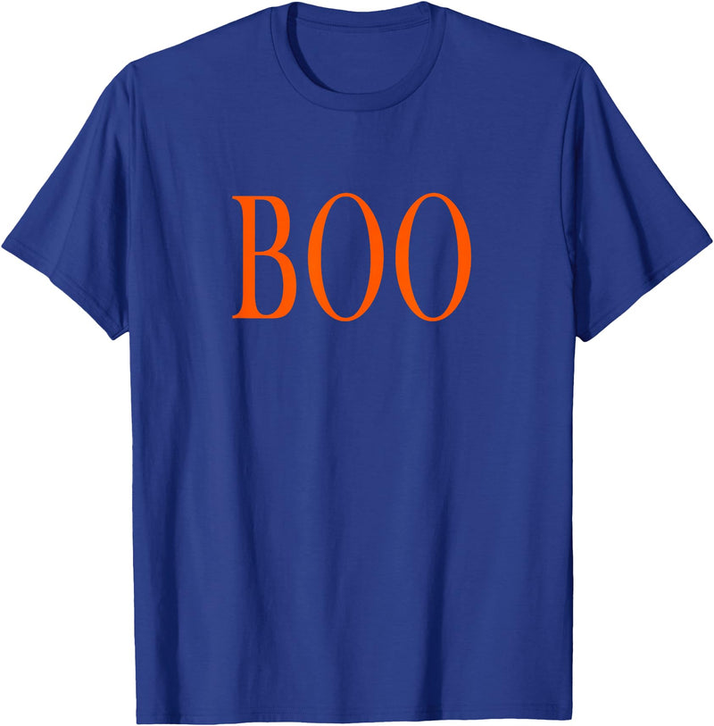 Cool Funny One Word Phrase Tshirts Shirts That Say Boo T-Shirt - Royal Blue