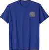 THE LION AND THE UNICORN OF THE UNITED KINGDOM UNITED KINGDOM UK COAT OF ARMS LION AND UNICORN SYMBOL T-Shirt - Royal Blue