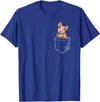 Boys Girls Skinny Pig Mom Gifts T Shirts & Hoodies Funny Kawaii Kids Pet Pocket Hairless Guinea Pig Lover T-Shirt - Royal Blue