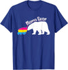 Mama LGBT . Mama Bear LGBT Pansexual Pride T-Shirt - Royal Blue