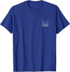The Cat Head Apparel Co Cat Minimalist T-Shirt - Royal Blue