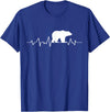 bear heartbeat t shirt Bear Heartbeat T-Shirt T-Shirt - Royal Blue