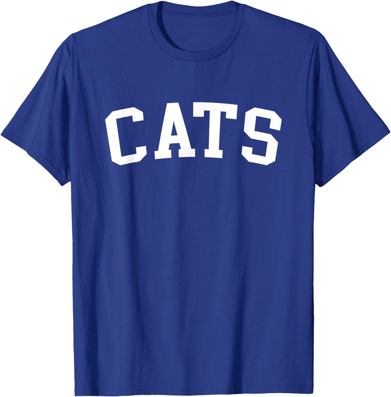Cats - Style Cats T-Shirt - Royal Blue
