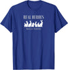 Bunny Rescue, Real Heroes Rescue Rabbits T-Shirt in Royal Blue