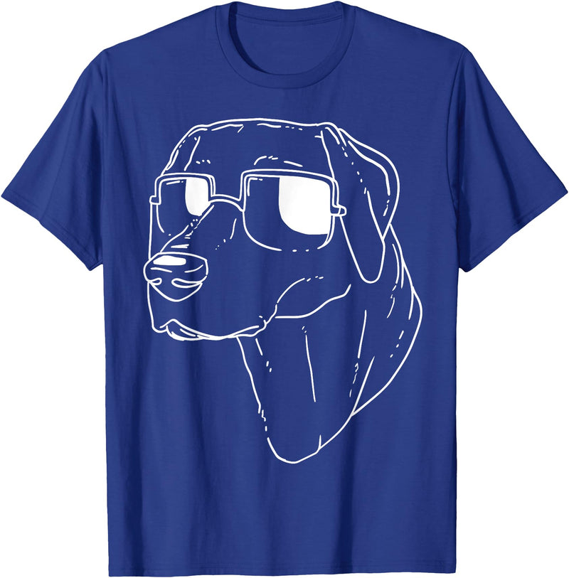 Funny Dog Lovers Gifts Labrador Retriever Dog T-Shirt - Royal Blue