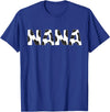 Cow Print Birthday Shirt For Family Men Women Cow Nana Birthday Family Matching 1 St Birthday Girl Boy T-Shirt - Royal Blue