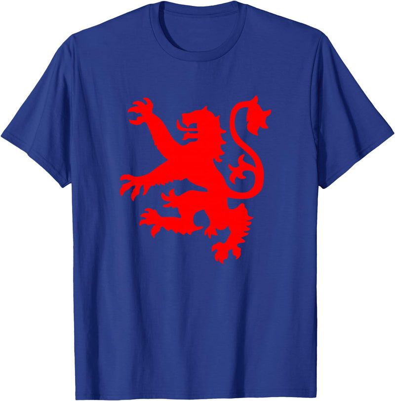 sweetsixty Scottish Lion T-Shirt T-Shirt - Royal Blue