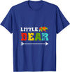 Love Not Cure Tees Little Bear T-Shirt for Autism Awareness - Royal Blue