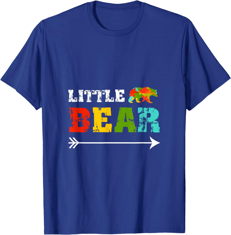 Love Not Cure Tees Little Bear T-Shirt for Autism Awareness - Royal Blue