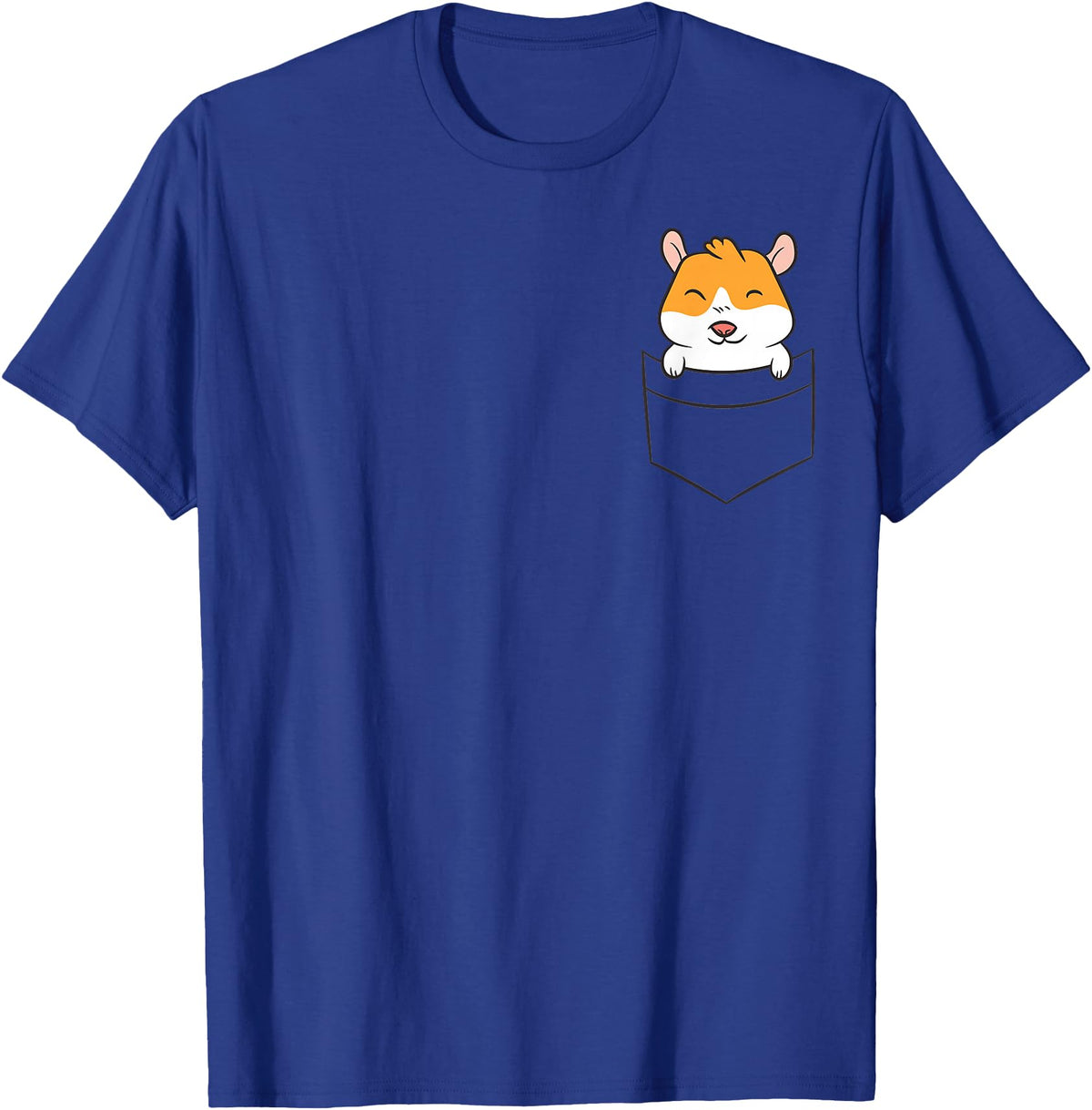 Cute Guinea Pig Tees And Gifts Guinea Pig In A Pocket Cute Pocket Guinea Pig T-Shirt - Royal Blue