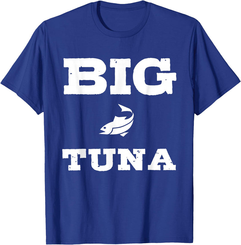 Pioneer Outdoor Tees Funny Nickname Office Tuna Fish - Big Tuna T-Shirt - Royal Blue