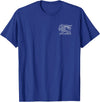PERSIAN SYMBOLISM Persian Iran Lion and Sun Symbol T-Shirt - Royal Blue