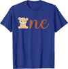 Family Birthday Bear Gifts One of The Birthday Boy Bear 1st Birthday Party Boy T-Shirt - Royal Blue
