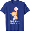 Big Sister Little Sister Outfits Siblings - Im the big sister bear T-Shirt - Royal Blue
