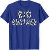 Cow Pattern Print Family Matching Birthday Shirts Cow Big Brother Birthday Family Matching Fathers Day Boy T-Shirt - Royal