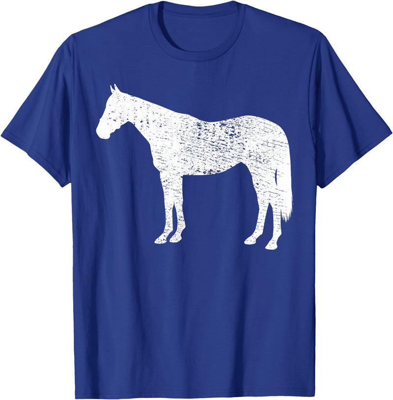 Horse Riding Gifts Horse T-Shirt - Royal Blue