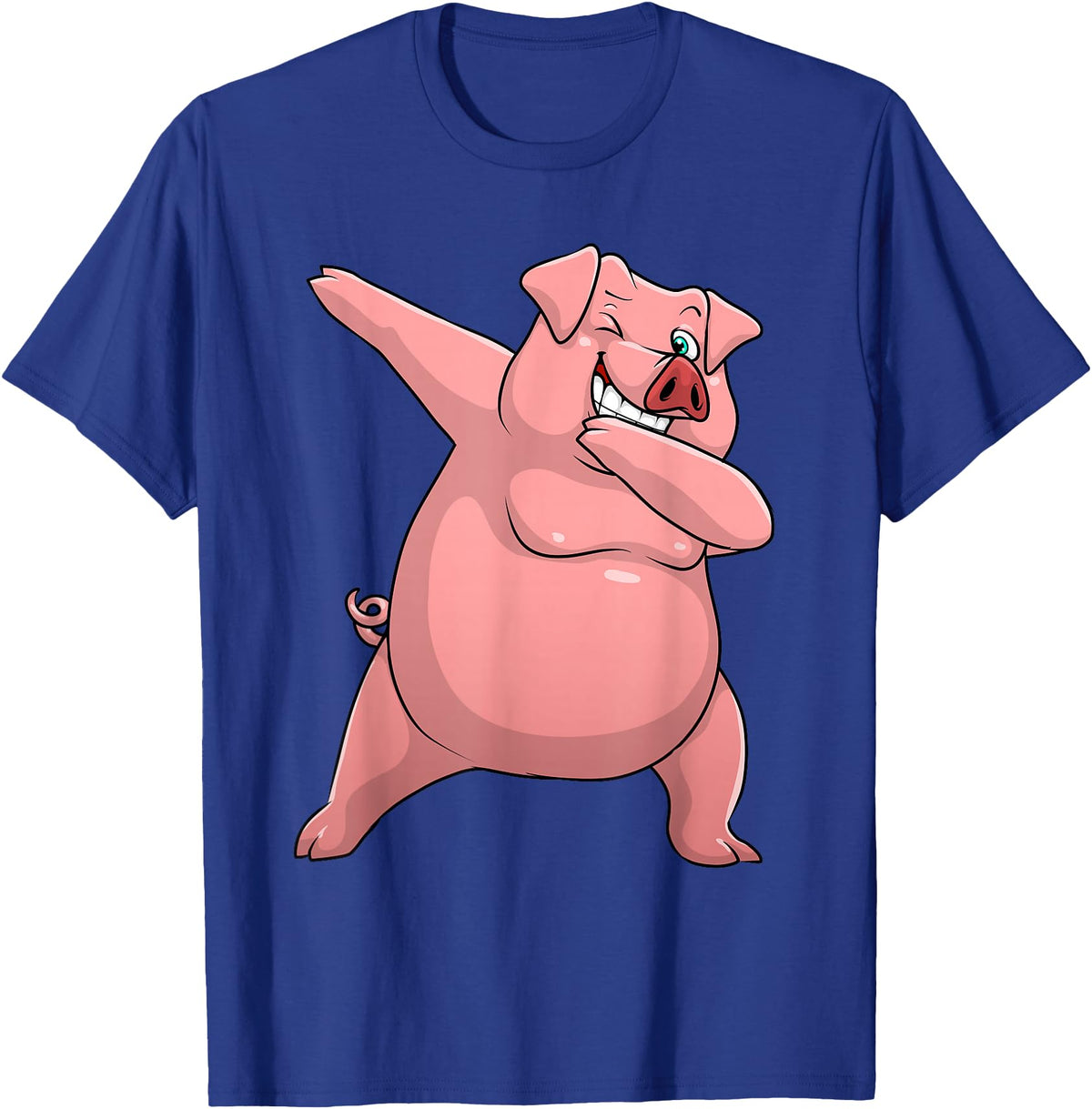 Pig Gift Pig Lover Stuff & Pig Novelty Accessories Cute Pig Art For Men Women Kids Livestock Farming Pig Lovers T-Shirt - Royal Blue